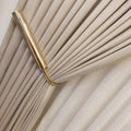 Gold Stainless Steel Single Curtain Tieback Metal Holdback